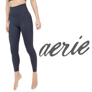 aerie OFFLINE By Aerie Goals High Waisted Legging - Steel Blue - Size XS